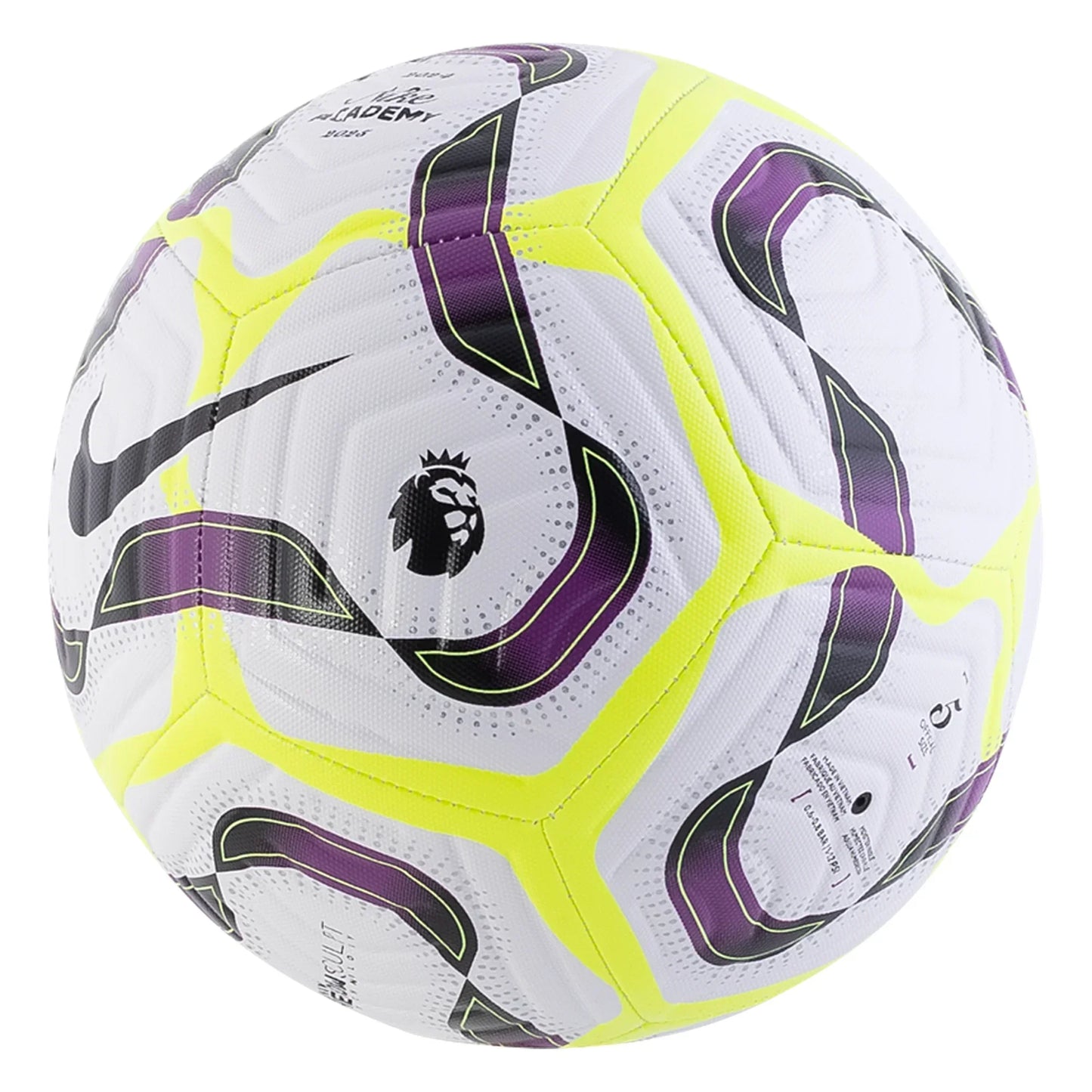 Nike Premier League Academy Soccer Ball 24/25 - White/Bold Berry